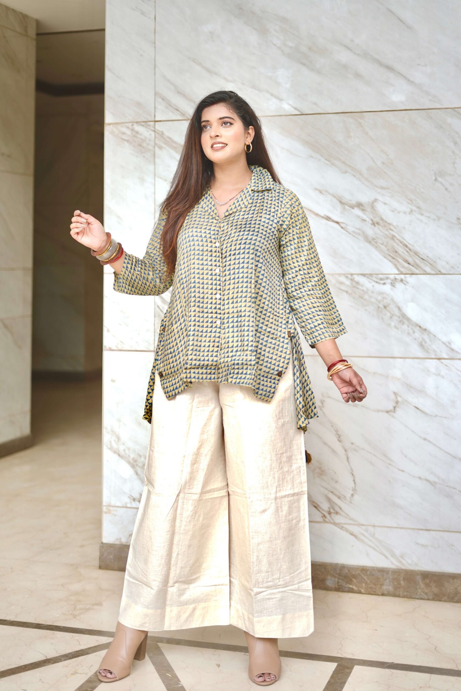 Contemporary Classic Co-ord Set by Sarwadhya Couture - Image 4