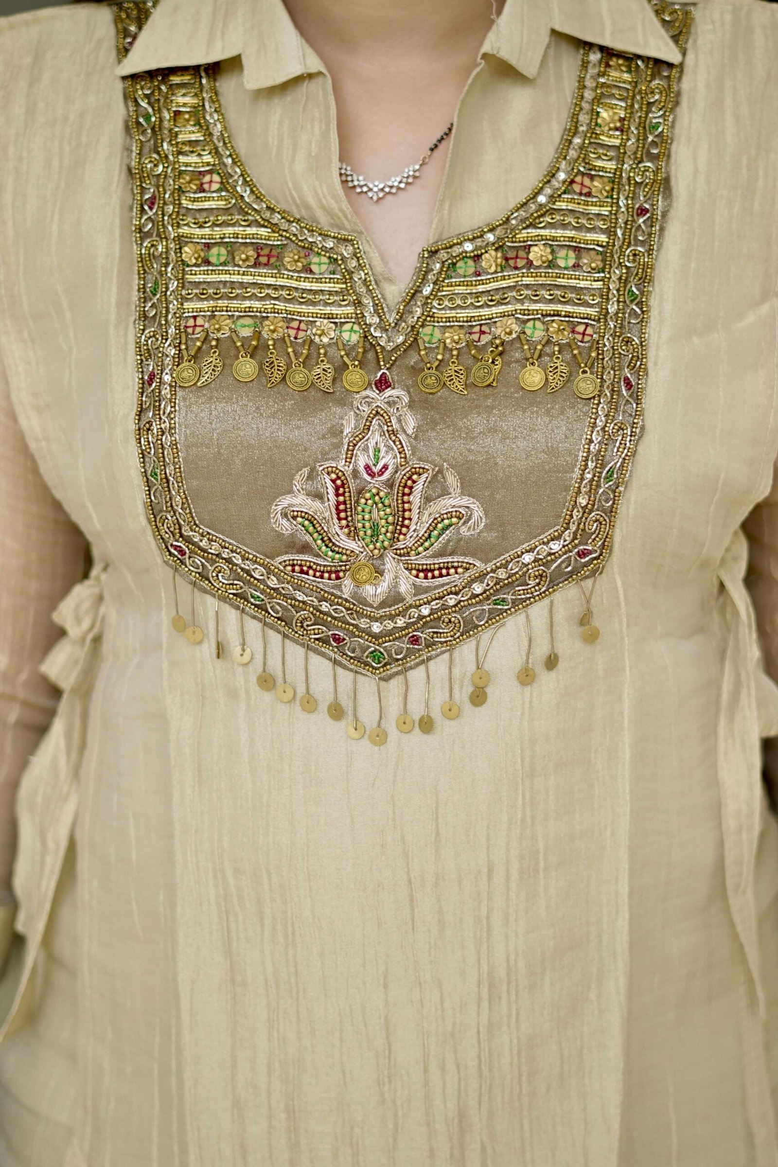 Regal Heritage Co-ord Set by Sarwadhya Couture - Image 7