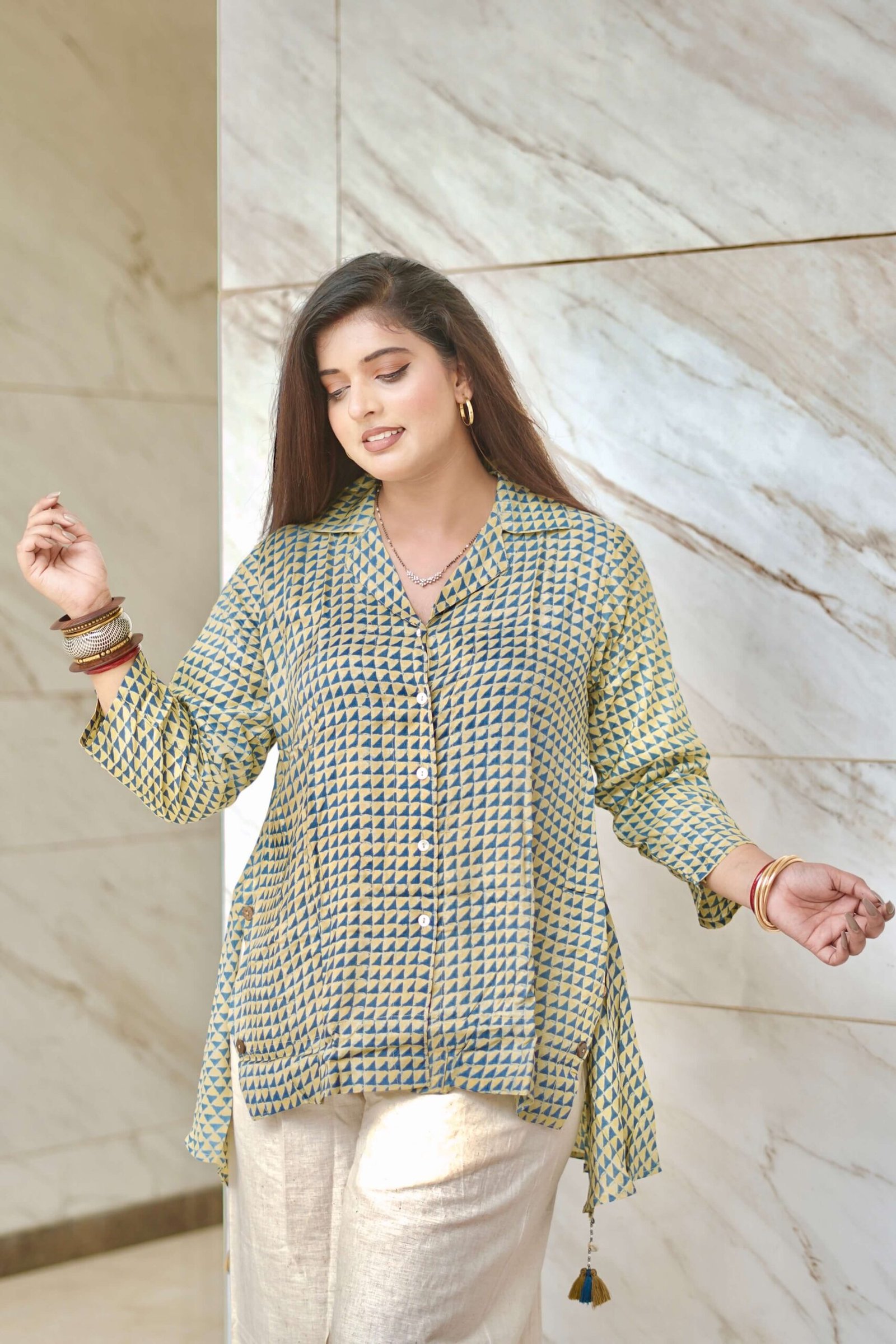 Contemporary Classic Co-ord Set by Sarwadhya Couture - Image 2