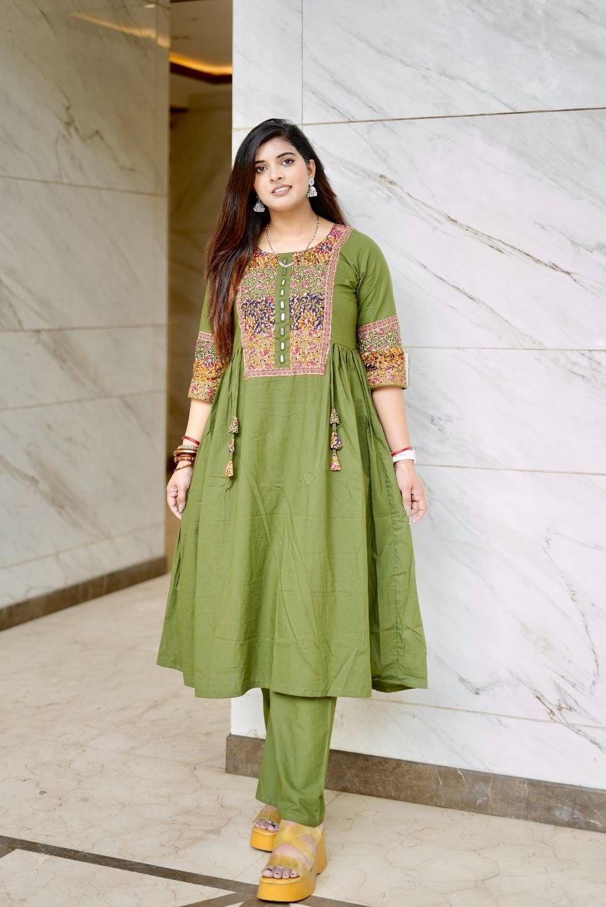 Olive Grace Cotton Co-ord Set
